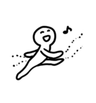 WHITE SMILE MAN（個別スタンプ：4）