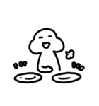 WHITE SMILE MAN（個別スタンプ：14）