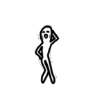 WHITE SMILE MAN（個別スタンプ：17）