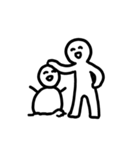 WHITE SMILE MAN（個別スタンプ：19）