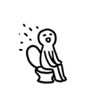 WHITE SMILE MAN（個別スタンプ：21）