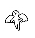 WHITE SMILE MAN（個別スタンプ：22）