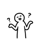 WHITE SMILE MAN（個別スタンプ：26）