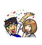 fighting-new people（個別スタンプ：19）
