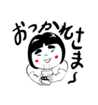 ほおべに子ちゃん（個別スタンプ：1）
