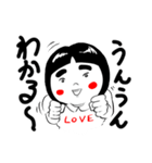 ほおべに子ちゃん（個別スタンプ：5）