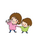 ラブラブ親子の日常（個別スタンプ：4）