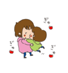 ラブラブ親子の日常（個別スタンプ：7）