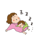 ラブラブ親子の日常（個別スタンプ：16）