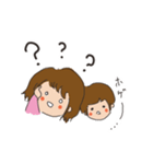 ラブラブ親子の日常（個別スタンプ：35）