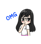 3 Burning.. Lisa Wong（個別スタンプ：8）