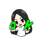 3 Burning.. Lisa Wong（個別スタンプ：16）