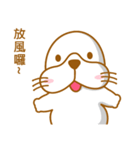 Fatty seal life diary（個別スタンプ：37）