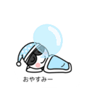 グラサンしろー4 【吹き出し編】（個別スタンプ：3）