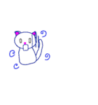 猫とハムスター（個別スタンプ：18）