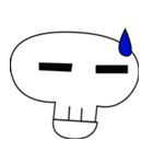 Sticker Skull（個別スタンプ：9）