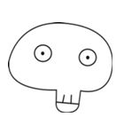 Sticker Skull（個別スタンプ：14）
