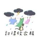 greyish cat（個別スタンプ：28）