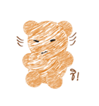 Brown Bear so sad（個別スタンプ：35）