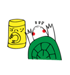 ミシシッピアカミミガメの日常（個別スタンプ：4）
