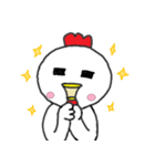 きちんとチキンスタンプ（個別スタンプ：36）