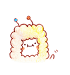 Yellow banana star ＆ Cotton candy（個別スタンプ：23）