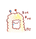 Yellow banana star ＆ Cotton candy（個別スタンプ：24）