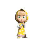 Masha Medved（個別スタンプ：27）