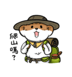 Yellow marten Enjoy mountaineering（個別スタンプ：1）