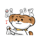 Yellow marten Enjoy mountaineering（個別スタンプ：8）