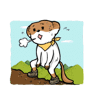 Yellow marten Enjoy mountaineering（個別スタンプ：9）