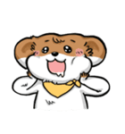 Yellow marten Enjoy mountaineering（個別スタンプ：20）