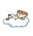 Yellow marten Enjoy mountaineering（個別スタンプ：24）