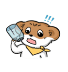 Yellow marten Enjoy mountaineering（個別スタンプ：35）