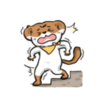 Yellow marten Enjoy mountaineering（個別スタンプ：40）