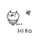 <ひろさん>基本セット Hiro cute cat（個別スタンプ：23）