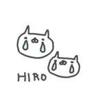<ひろさん>基本セット Hiro cute cat（個別スタンプ：27）