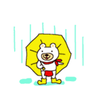 赤フン白クマ天野くん 第2弾（個別スタンプ：13）
