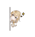 いろいろ制服女子（個別スタンプ：16）