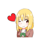 いろいろ制服女子（個別スタンプ：19）