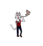 SQ猫（個別スタンプ：14）