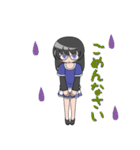 眼鏡の女の子（個別スタンプ：6）
