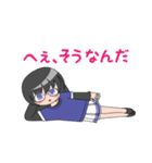 眼鏡の女の子（個別スタンプ：27）