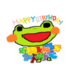 Loose frog sticker（個別スタンプ：8）