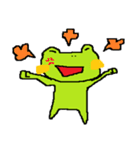Loose frog sticker（個別スタンプ：33）