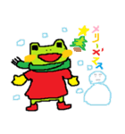 Loose frog sticker（個別スタンプ：38）