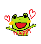 Loose frog sticker（個別スタンプ：40）
