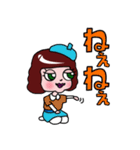 おしゃれ大好きモミーの一言スタンプ（個別スタンプ：7）
