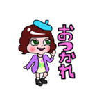 おしゃれ大好きモミーの一言スタンプ（個別スタンプ：10）