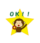 おさるな日常（個別スタンプ：10）